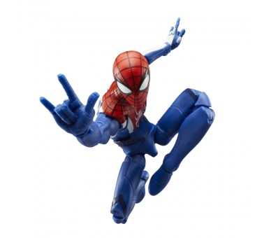 Figura Miles Morales Upgraded Suit Style Spider-Man 2 Marvel Legends 15cm