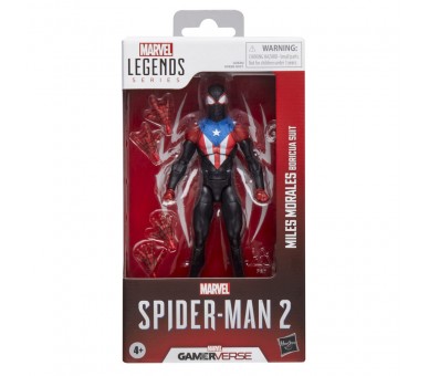 Figura Miles Morales Boricua Suit Spider-Man 2 Marvel Legends 15cm