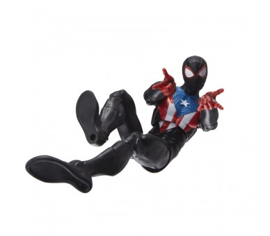 Figura Miles Morales Boricua Suit Spider-Man 2 Marvel Legends 15cm