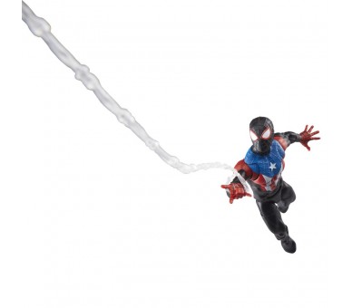 Figura Miles Morales Boricua Suit Spider-Man 2 Marvel Legends 15cm