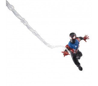 Figura Miles Morales Boricua Suit Spider-Man 2 Marvel Legends 15cm
