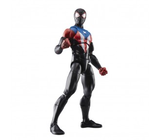 Figura Miles Morales Boricua Suit Spider-Man 2 Marvel Legends 15cm