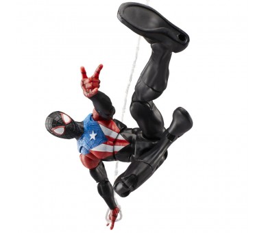 Figura Miles Morales Boricua Suit Spider-Man 2 Marvel Legends 15cm