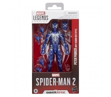 Figura Peter Parker Anti-Venom Suit Style Spider-Man 2 Marvel Legends 15cm