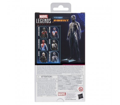 Figura Peter Parker Anti-Venom Suit Style Spider-Man 2 Marvel Legends 15cm