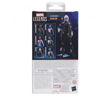 Figura Felicia Hardy Black Cat Spider-Man 2 Marvel Legends 15cm