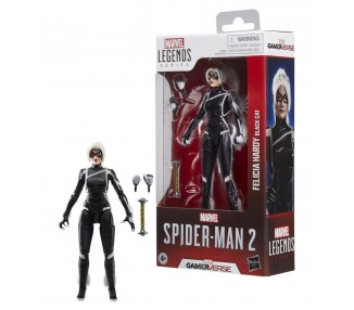 Figura Felicia Hardy Black Cat Spider-Man 2 Marvel Legends 15cm
