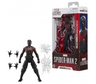 Figura Miles Morales Brooklyn 2099 Suit Spider-Man 2 Marvel Legends 15cm