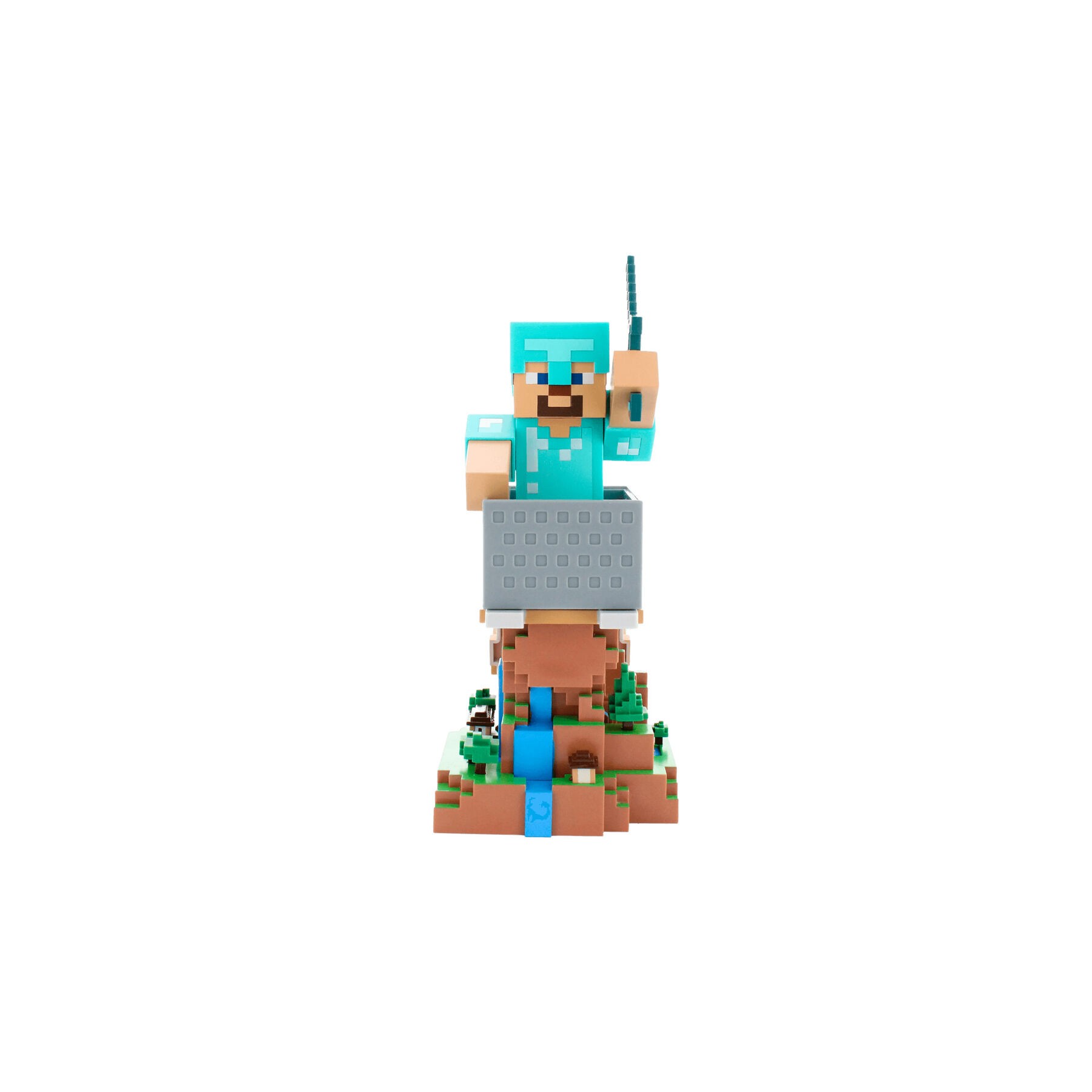 Cable Guy soporte sujecion Diamond Steve Minecraft 20cm