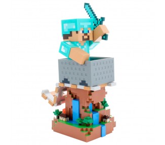 Cable Guy soporte sujecion Diamond Steve Minecraft 20cm
