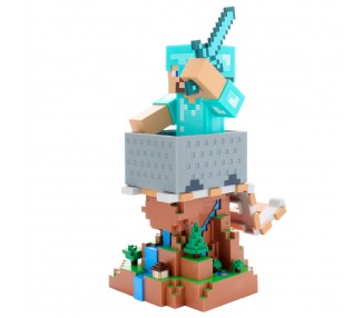 Cable Guy soporte sujecion Diamond Steve Minecraft 20cm