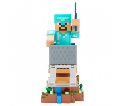 Cable Guy soporte sujecion Diamond Steve Minecraft 20cm