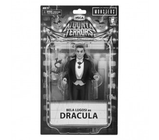Figura Bela Lugosi As Dracula Black & White Toony Terrors Universal Monsters 15cm