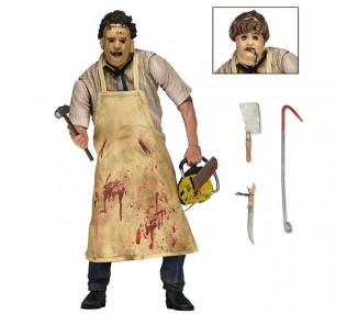 Figura Retro Ultimate Leatherface 40th Anniversary La Matanza de Texas 18cm