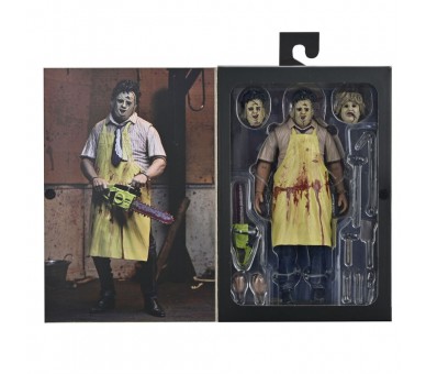 Figura Leatherface 50th Anniversary La matanza de Texas 18cm