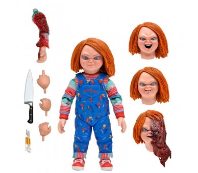 Figura Ultimate Chucky - Chucky el Muñeco Diabolico 18cm