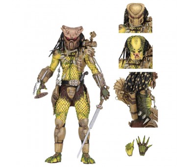 Figura Ultimate Elder The Golden Angel Predator 1718 Predator 2 21cm