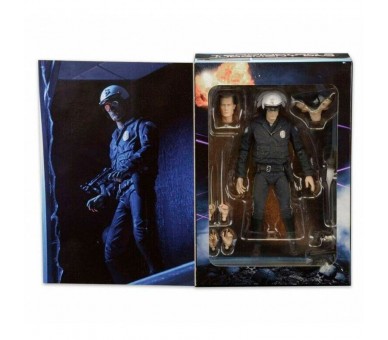 Figura ultimate T-1000 Policia Motorizado Terminator 2 18cm