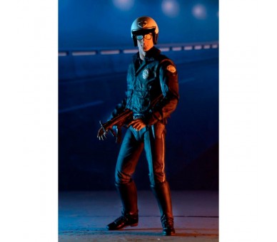 Figura ultimate T-1000 Policia Motorizado Terminator 2 18cm
