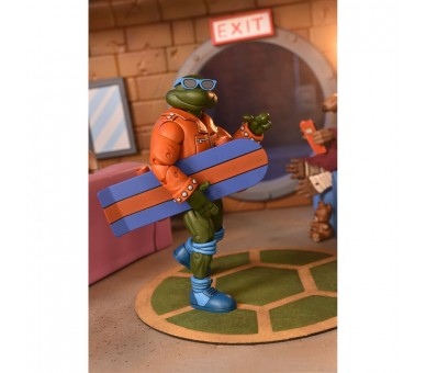 Set 2 figuras Punk Leonardo and Punk Raphael Teenage Mutant Tortugas Ninja 18cm