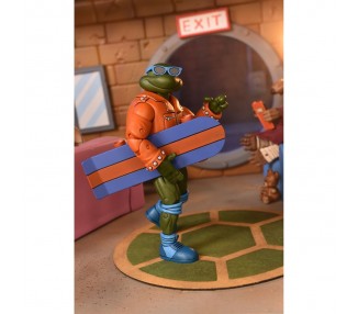 Set 2 figuras Punk Leonardo and Punk Raphael Teenage Mutant Tortugas Ninja 18cm