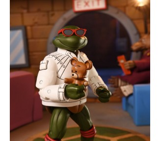 Set 2 figuras Punk Leonardo and Punk Raphael Teenage Mutant Tortugas Ninja 18cm