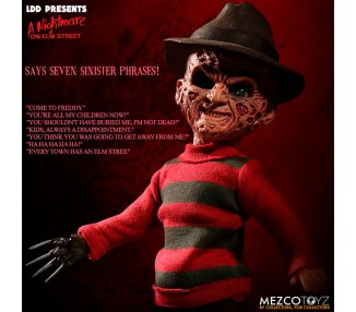 Muñeco parlante Freddy Krueger A Nightmare on ELM Street 25cm ingles