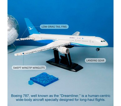 Kit Construccion Xiamen Air Boeing 787 745pzs