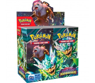 Sobre juego cartas coleccionables Masquerade Twilight Scarlet & Violet Pokemon ingles surtido