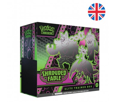 Estuche juego cartas coleccionables Shrouded Fable Pokemon ingles