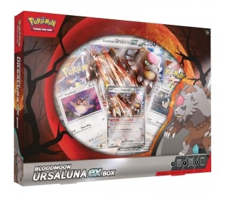 Blister juego cartas coleccionables Bloodmoon Ursaluna Pokemon ingles