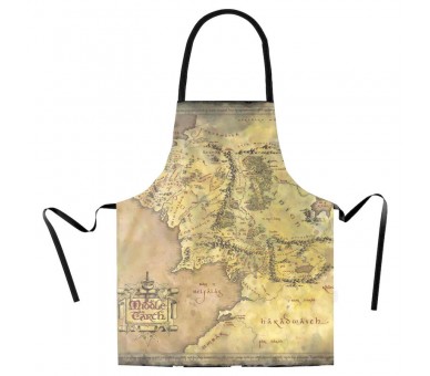 Delantal Mapa El Señor de los Anillos