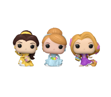 Blister 3 figuras Pocket POP Disney Princesas Pascua