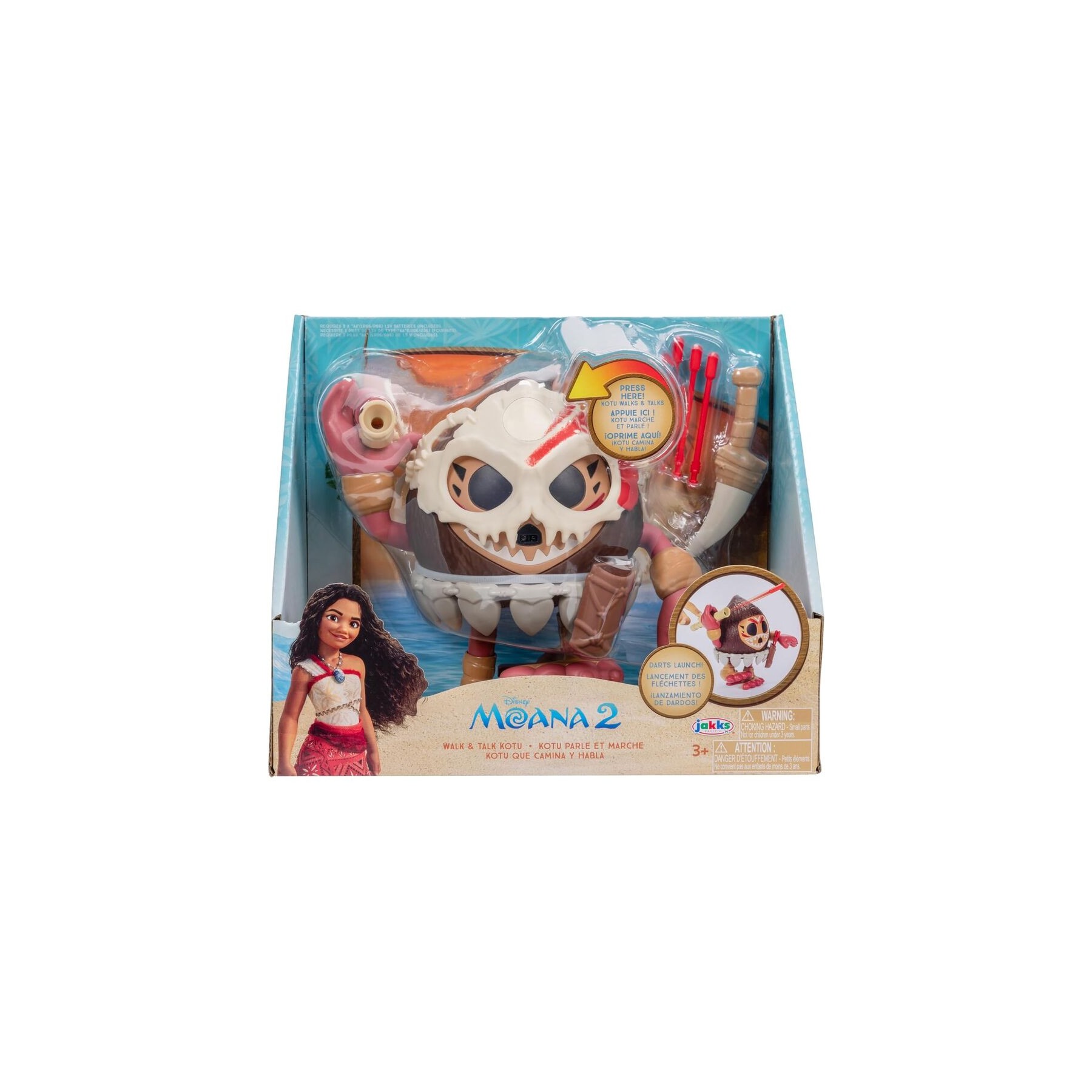 Figura Kotu Vaiana Moana 2 Disney funciones