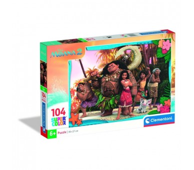 Puzzle Vaiana Moana 2 Disney 104pzs