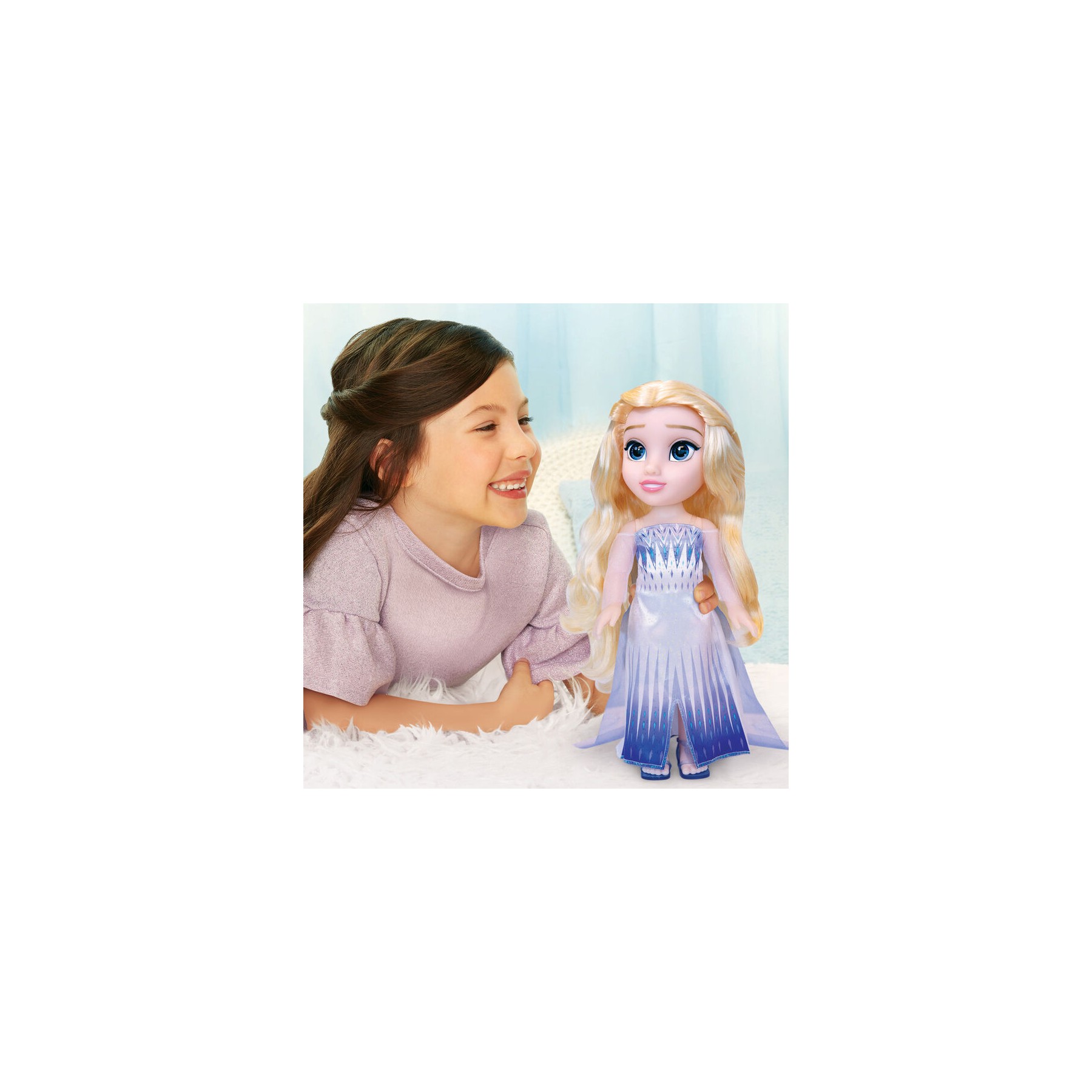 Muñeca Elsa Reina de las Nieves Frozen 2 Disney 38cm
