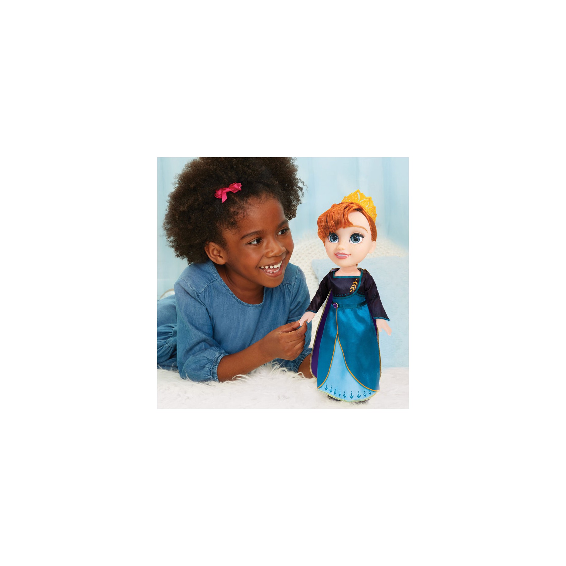 Muñeca Reina Anna Frozen 2 Disney 38cm
