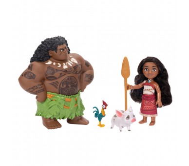 Blister Muñeca Vaiana & Maui Vaiana Moana 2 Disney 15cm