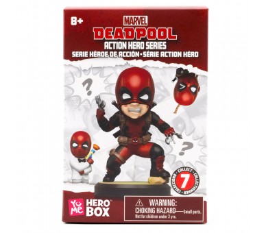 Figura sorpresa Hero Box Deadpool Marvel surtido
