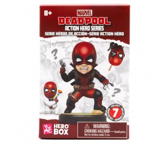 Figura sorpresa Hero Box Deadpool Marvel surtido