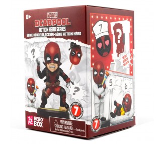 Figura sorpresa Hero Box Deadpool Marvel surtido