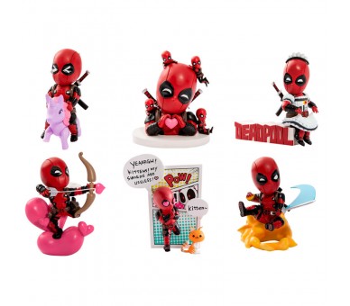 Figura sorpresa Hero Box Deadpool Marvel surtido