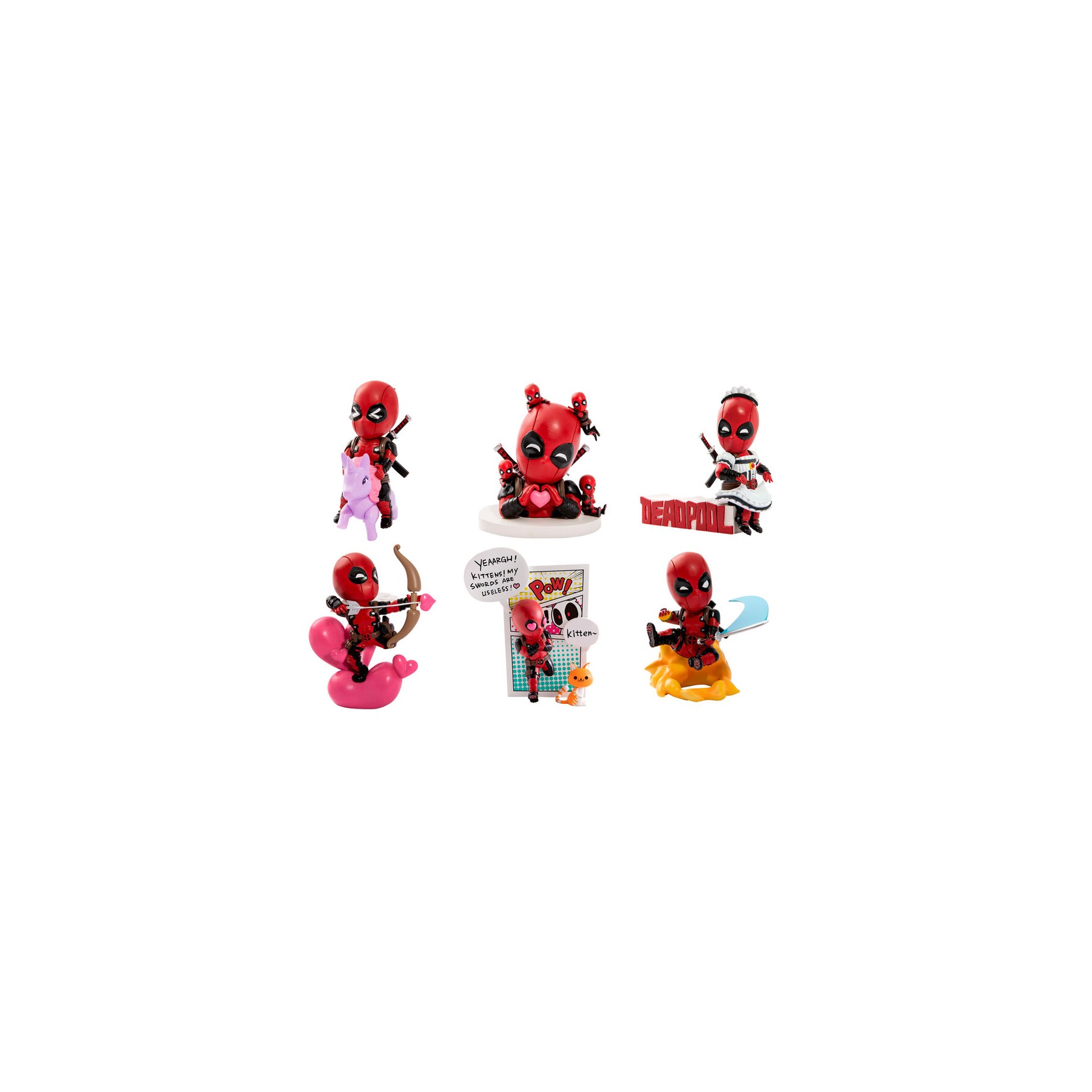Figura sorpresa Hero Box Deadpool Marvel surtido