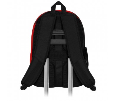 Mochila Plus Bad Deadpool Marvel 43cm adaptable