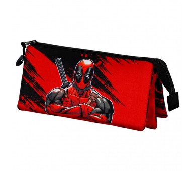 Portatodo Plus Bad Deadpool Marvel triple