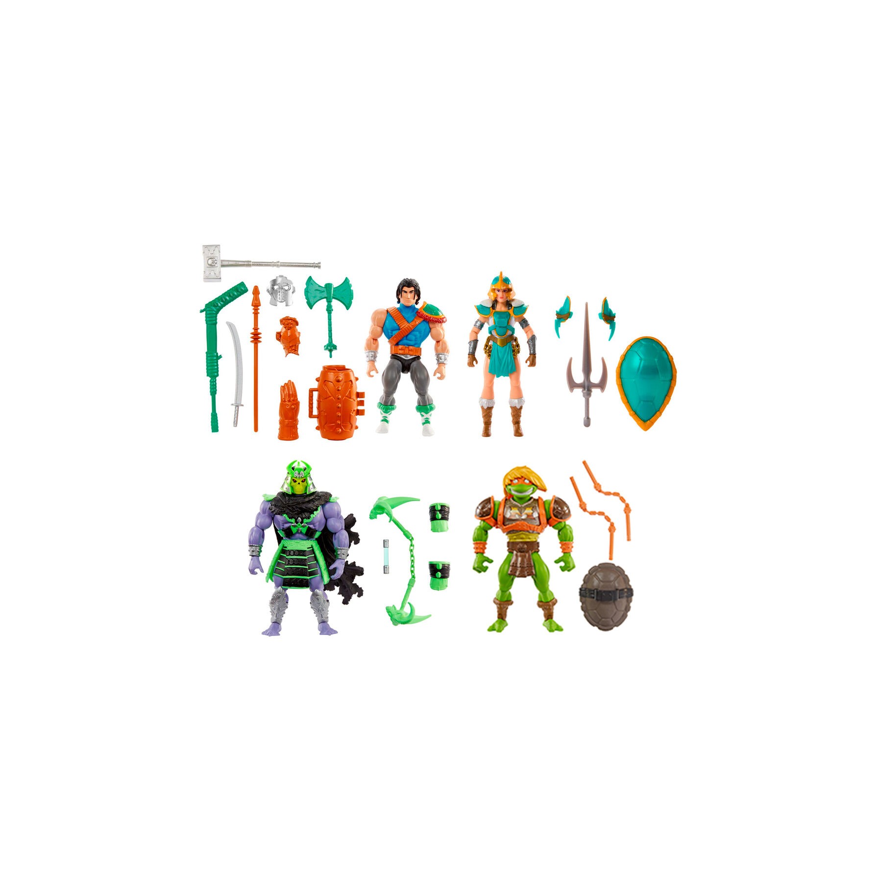 Figura Turtles of Grayskull Masters of the Universe 14cm surtido