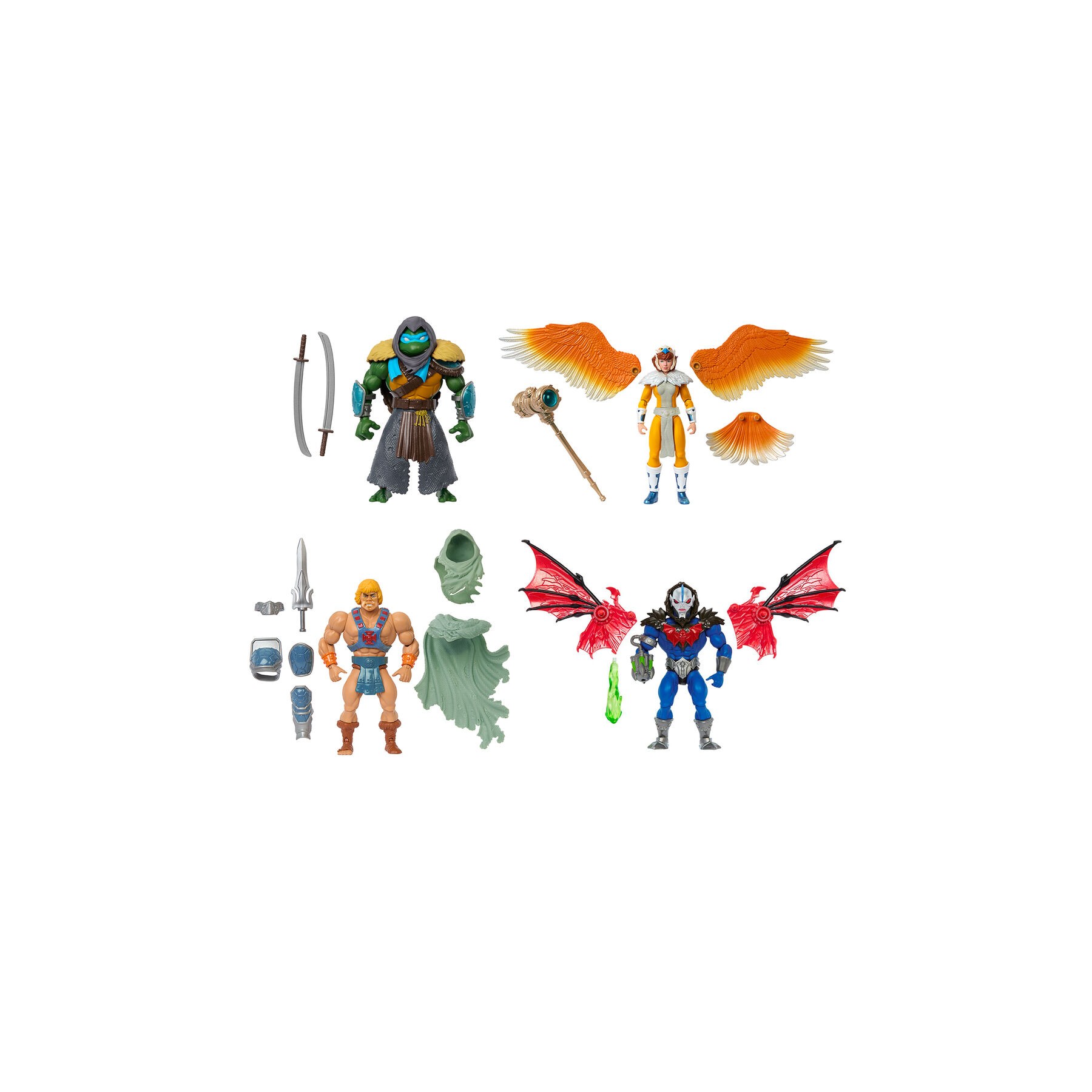 Figura Turtles of Grayskull Masters of the Universe 14cm surtido