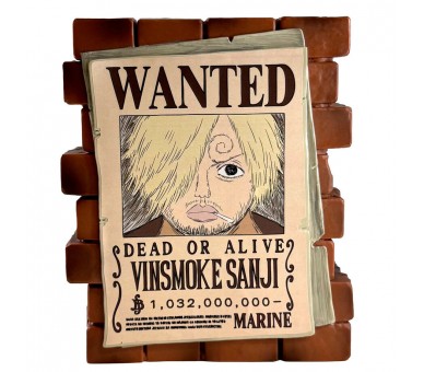 Figura hucha Wanter Sanji One Piece 16cm