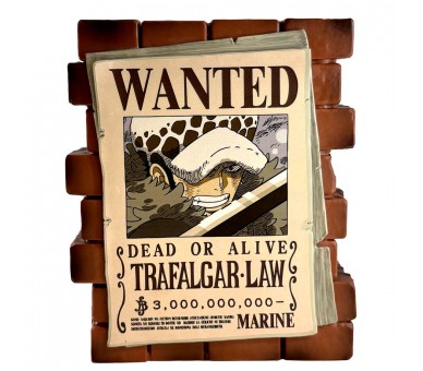 Figura hucha Wanter Law Trafalgar One Piece 16cm