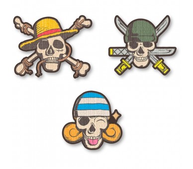 Set 3 parches One Pice